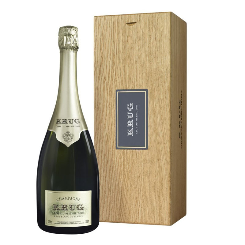 Krug Clos du Mesnil 2006 in Wooden Gift Box