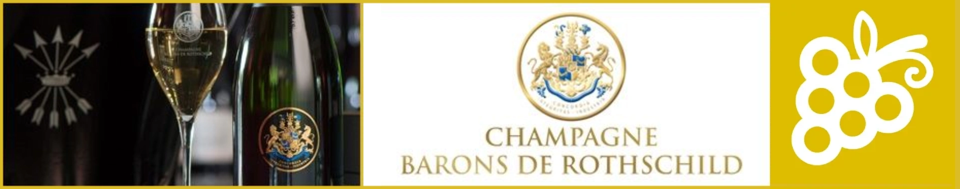 Barons de Rothschild champagne assortment banner