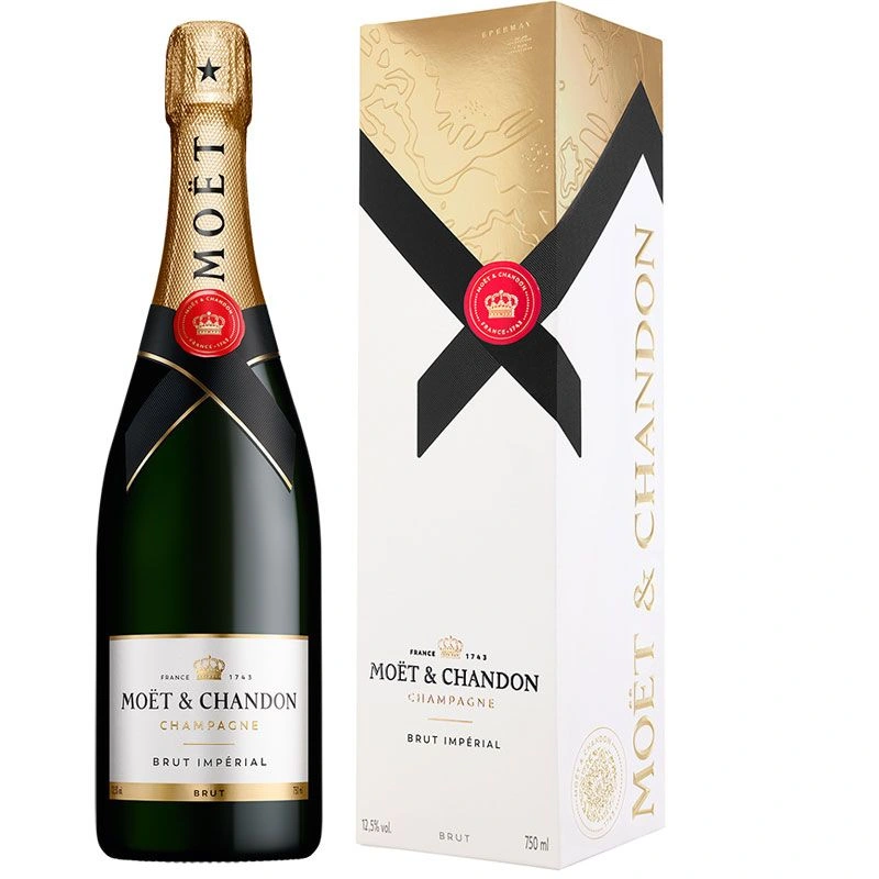 Moet Chandon brut imperial in new gift pack