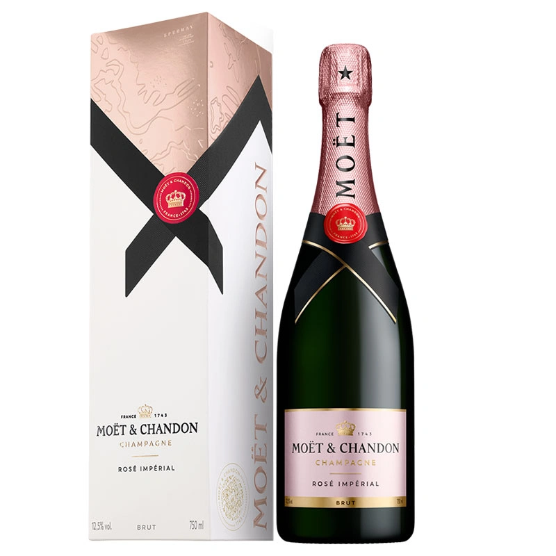 Moët & Chandon Rosé Impérial champagne gift box 75 cl