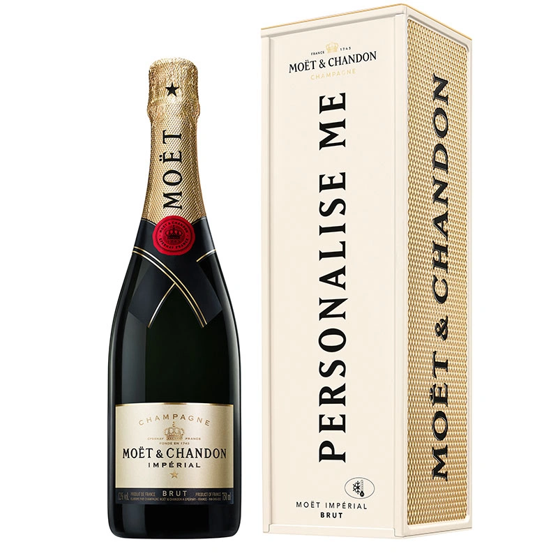 Moët & Chandon Impérial Brut 75 cl in personalised gift box
