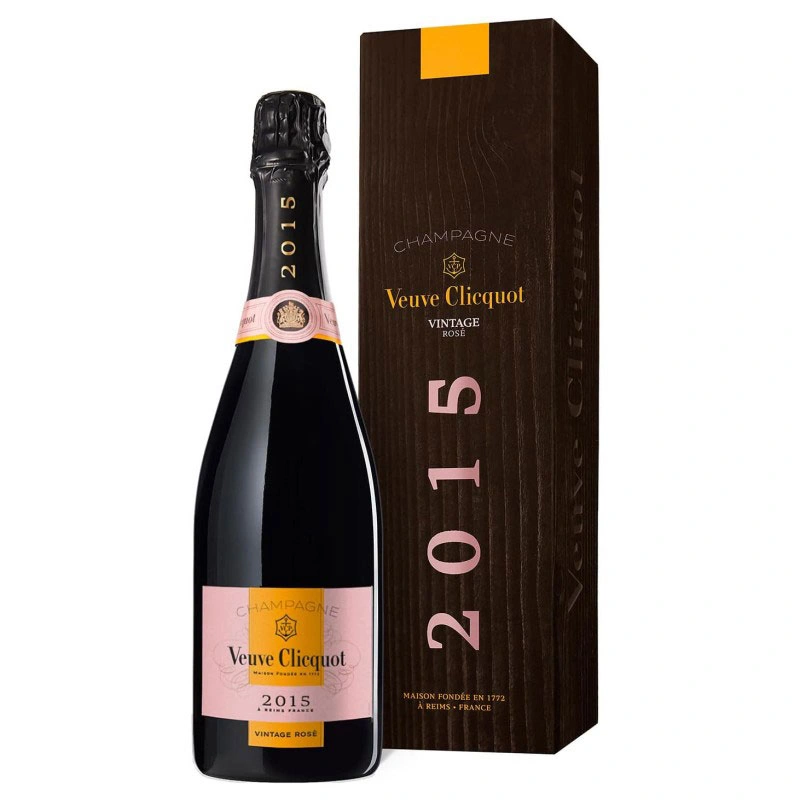Veuve Clicquot Vintage Rosé 2015 75 cl in gift box