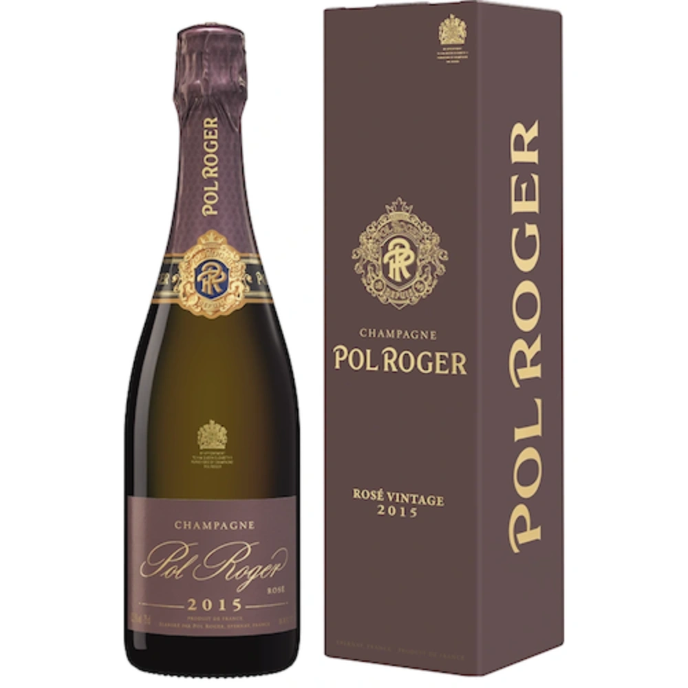 Champagne Pol Roger Rose Vintage 2015 GB Epernay